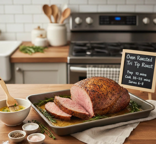 Oven Roasted Tri Tip Roast