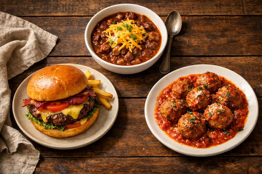 Ground Beef Recipes: Burgers, Chili, Meatballs & More