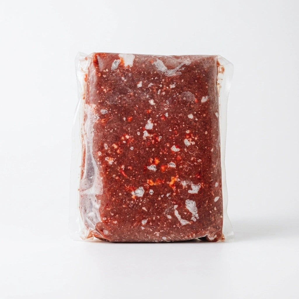 Grass Fed Beef Organ in a white background