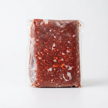 Grass Fed Beef Organ in a white background