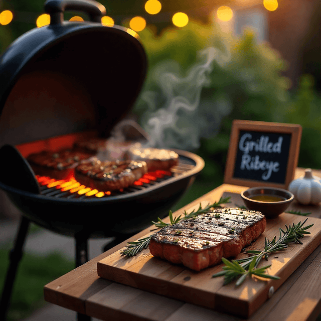 Flavorful Grilled Ribeye Steak Recipe