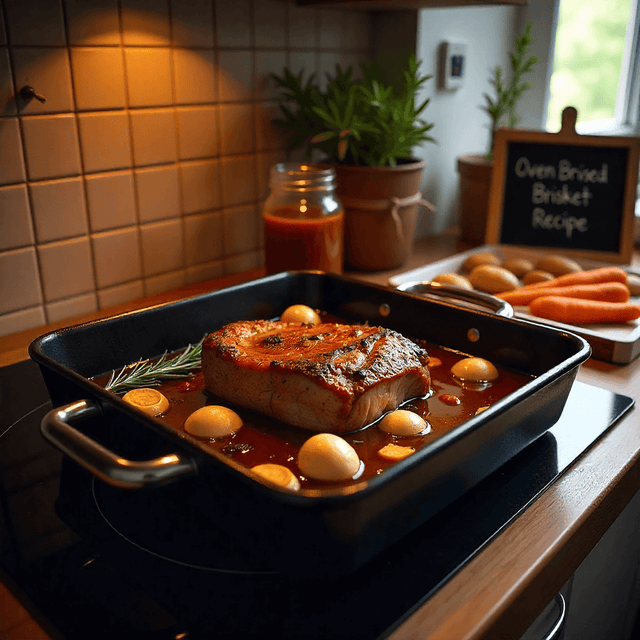 Oven-Braised Brisket Recipe
