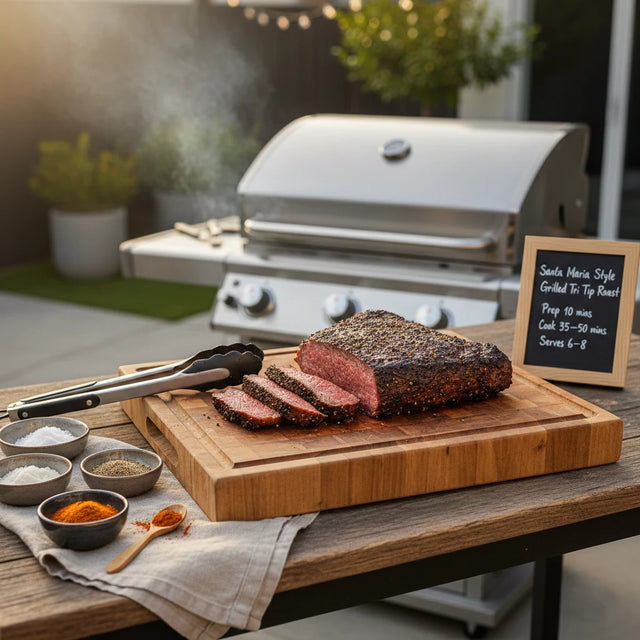 Santa Maria Style Grilled Tri Tip Roast